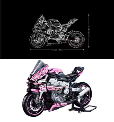 Lgo's cars réel moto lego