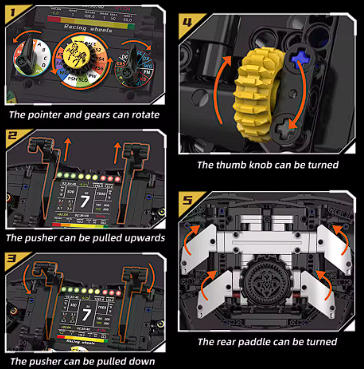Lgo's cars Découvrez notre volant F1 LEGO